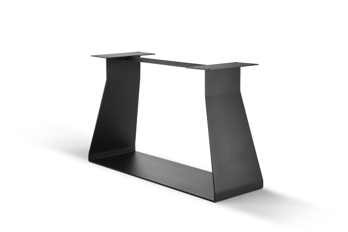 Wang Tischgestell zentrales Tischbein Metall schwarz pulverbeschichtet