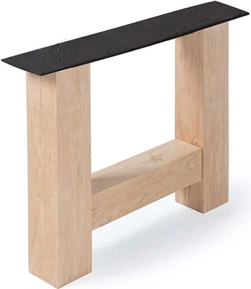 Eiche Holz Esstisch Untergestell 8 Modelle X U A H Trapez Klostertisch diverse Tischbeine