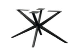 Plateaux de table Spider coniques Piétement Rex Fantasy métal noir