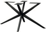 Tischplatten Spider konisch Untergestell Rex Fantasy Metall schwarz