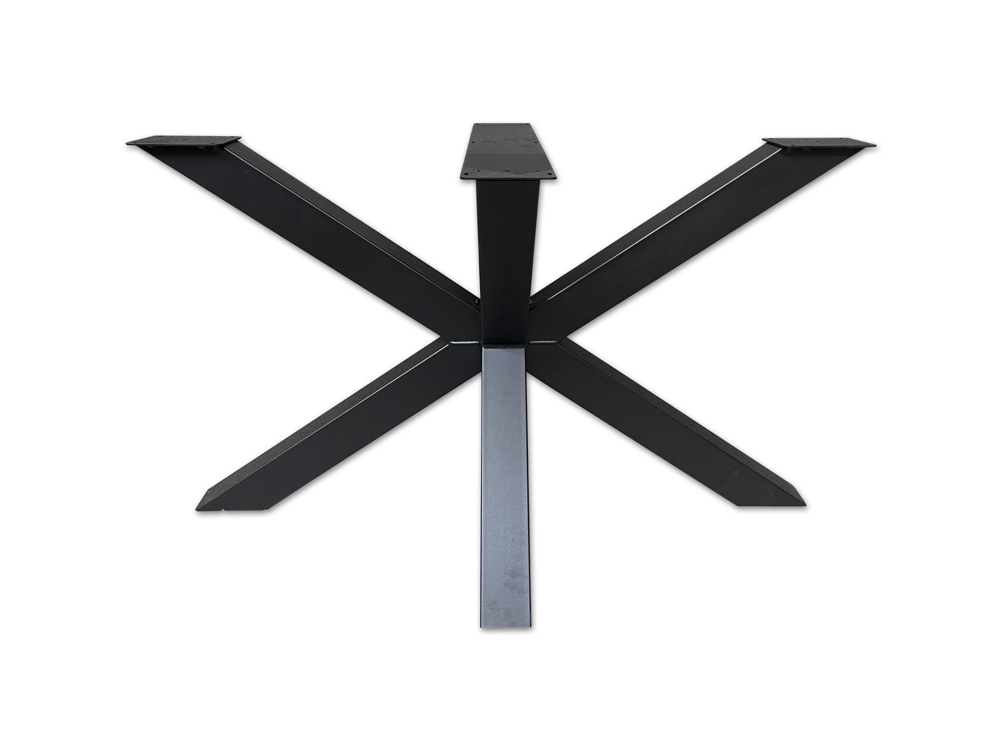 Spider Metall Gestell Matrix Sonderhöhe 69 cm schwarz pulverbeschichtet 8x8cm