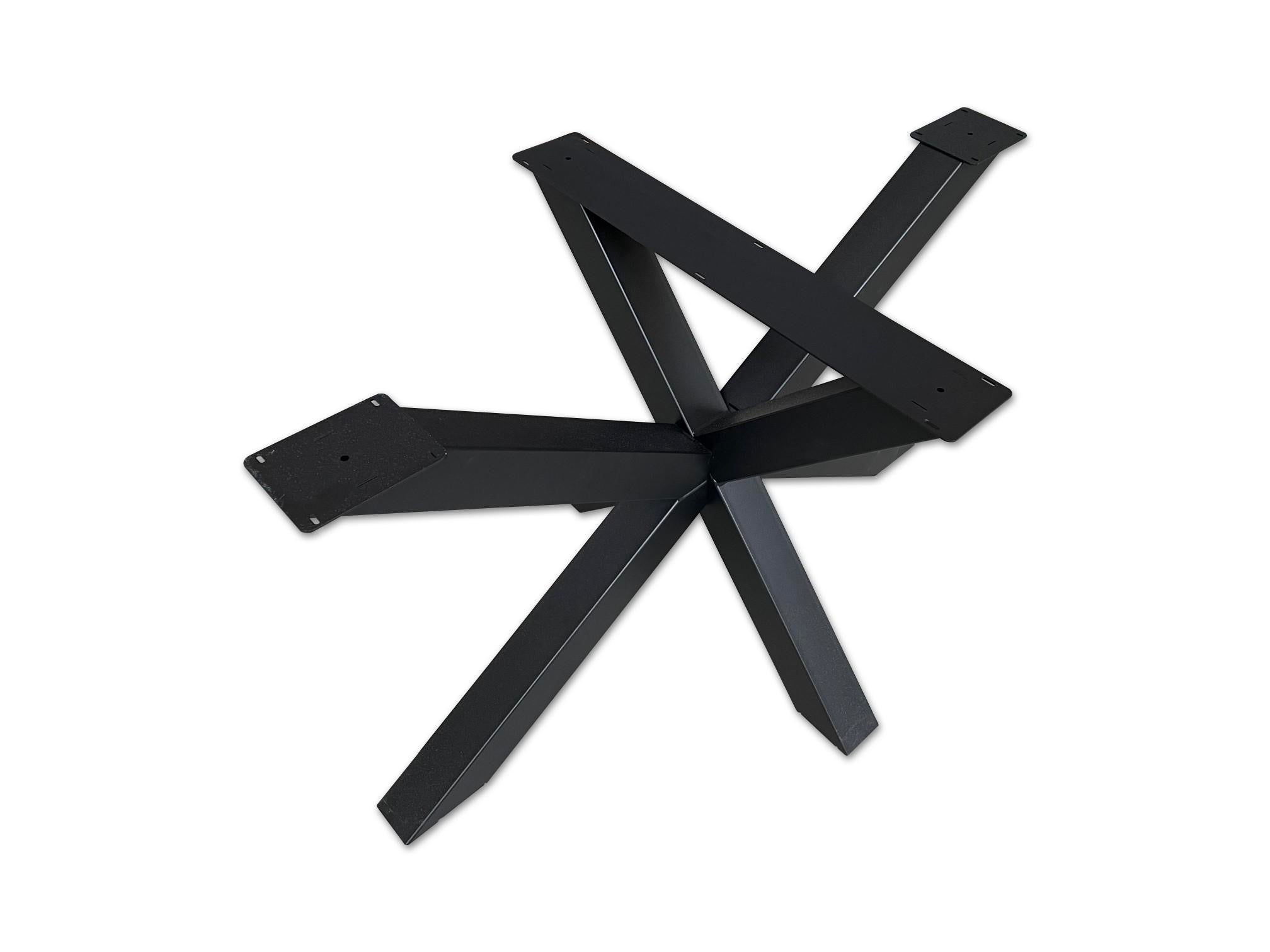 Spider Metall Gestell Matrix Sonderhöhe 69 cm schwarz pulverbeschichtet 8x8cm