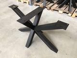 Spider Metall Gestell Matrix Sonderhöhe 69 cm schwarz pulverbeschichtet 8x8cm