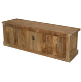 TV Board Bombay Mangoholz natur massiv Industrial Style Schrank 155 cm