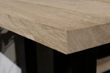 Plateau de table chêne St. Pauli chant droit 4 cm en 9 tailles non traité - DIY