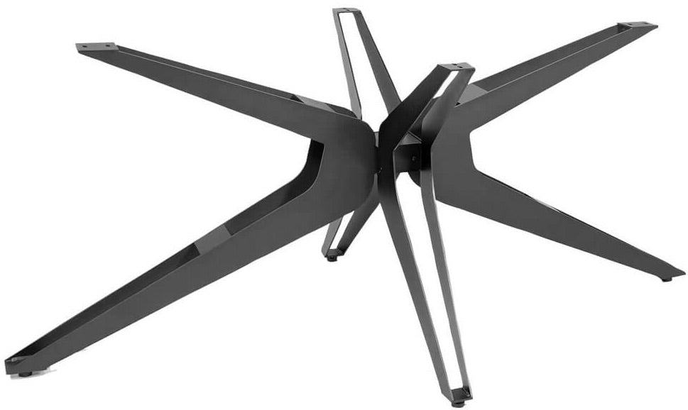 Massives Tischgestell Ironline Center Spider Ultimate Metall Metalluntergestell schwarz pulverbeschichtet 2 Größen