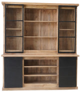 XXL Buffetschrank Bombay Mangoholz natur massiv Industrial Style 200 cm