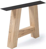 Eiche Holz Esstisch Untergestell 8 Modelle X U A H Trapez Klostertisch diverse Tischbeine