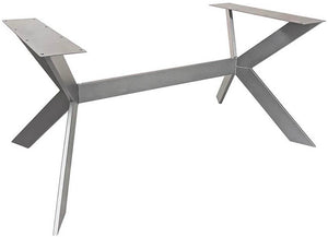 Tischplatten Untergestell Rex Long Exclusive Edelstahl für Tischplatten 160 bis 260 cm