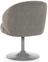 Drehbarer 360 Grad Esszimmer Stuhl Rube Armlehnenstuhl Teddystoff in 3 Farben