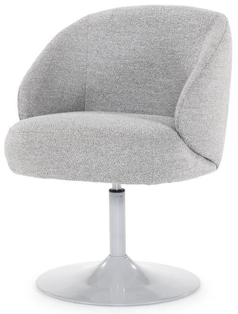 Drehbarer 360 Grad Esszimmer Stuhl Rube Armlehnenstuhl Teddystoff in 3 Farben