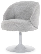 Drehbarer 360 Grad Esszimmer Stuhl Rube Armlehnenstuhl Teddystoff in 3 Farben