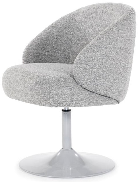 Drehbarer 360 Grad Esszimmer Stuhl Rube Armlehnenstuhl Teddystoff in 3 Farben