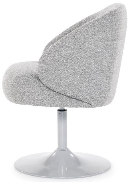 Drehbarer 360 Grad Esszimmer Stuhl Rube Armlehnenstuhl Teddystoff in 3 Farben