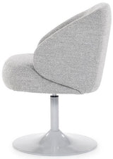 Drehbarer 360 Grad Esszimmer Stuhl Rube Armlehnenstuhl Teddystoff in 3 Farben