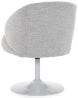 Drehbarer 360 Grad Esszimmer Stuhl Rube Armlehnenstuhl Teddystoff in 3 Farben