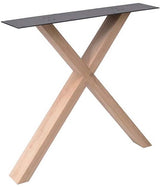 Eiche Holz Esstisch Untergestell 8 Modelle X U A H Trapez Klostertisch diverse Tischbeine