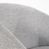 Drehbarer 360 Grad Esszimmer Stuhl Rube Armlehnenstuhl Teddystoff in 3 Farben