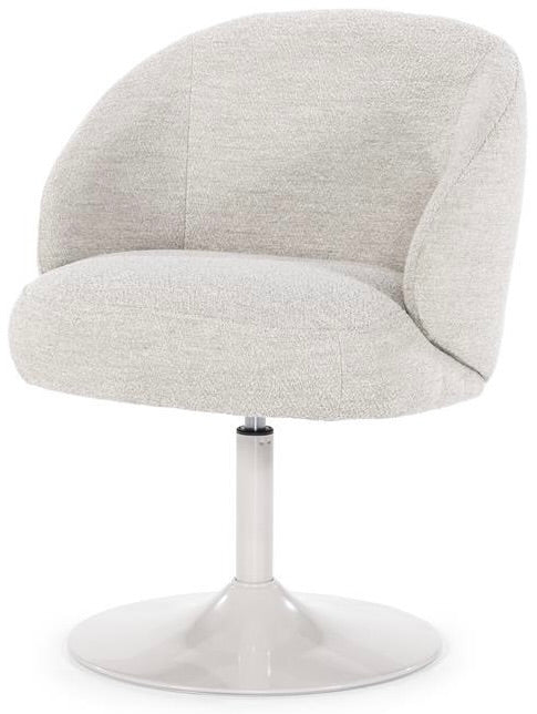 Drehbarer 360 Grad Esszimmer Stuhl Rube Armlehnenstuhl Teddystoff in 3 Farben