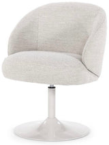 Drehbarer 360 Grad Esszimmer Stuhl Rube Armlehnenstuhl Teddystoff in 3 Farben