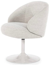 Drehbarer 360 Grad Esszimmer Stuhl Rube Armlehnenstuhl Teddystoff in 3 Farben