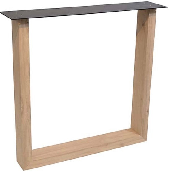 Eiche Holz Esstisch Untergestell 8 Modelle X U A H Trapez Klostertisch diverse Tischbeine