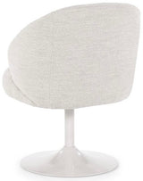 Drehbarer 360 Grad Esszimmer Stuhl Rube Armlehnenstuhl Teddystoff in 3 Farben