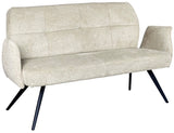 Sitzbank Lars Aragon Fabric Esszimmer Polsterbank Stoff 6 Farben in 120 180 220 cm