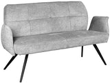 Sitzbank Lars Aragon Fabric Esszimmer Polsterbank Stoff 6 Farben in 120 180 220 cm