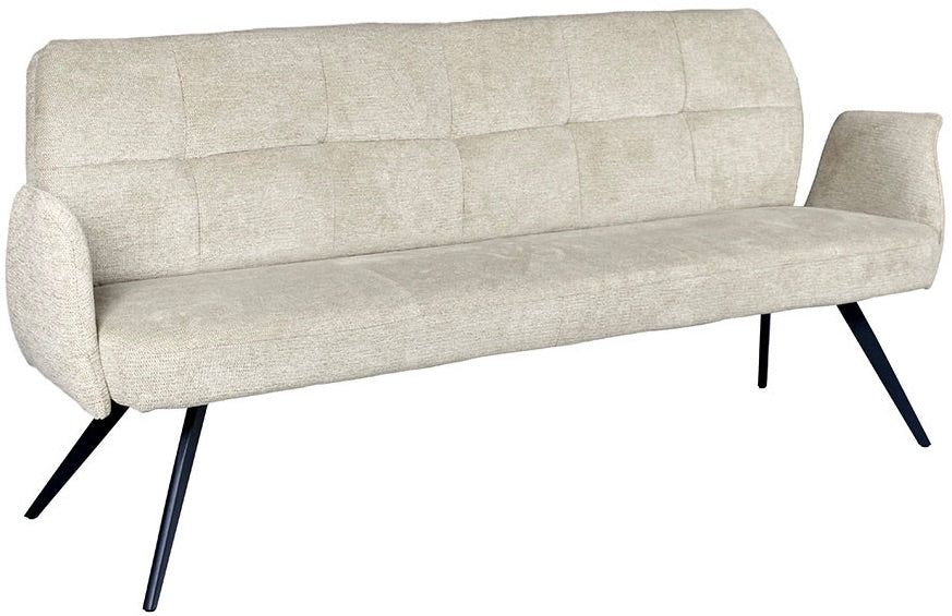 Sitzbank Lars Aragon Fabric Esszimmer Polsterbank Stoff 6 Farben in 120 180 220 cm