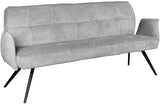 Sitzbank Lars Aragon Fabric Esszimmer Polsterbank Stoff 6 Farben in 120 180 220 cm