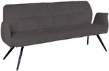 Sitzbank Lars Aragon Fabric Esszimmer Polsterbank Stoff 6 Farben in 120 180 220 cm