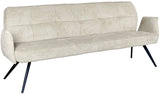 Sitzbank Lars Aragon Fabric Esszimmer Polsterbank Stoff 6 Farben in 120 180 220 cm