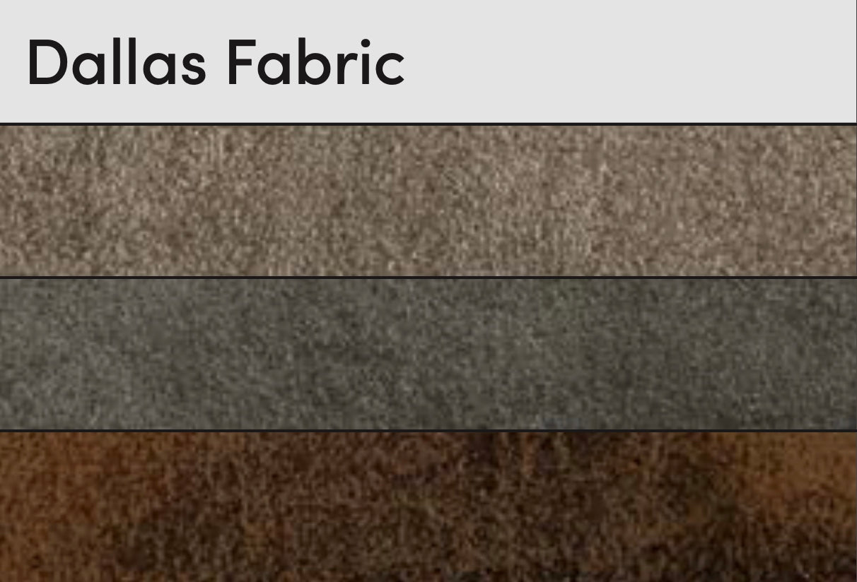 Sitzbank Lars Dallas Fabric Esszimmer Polsterbank Kunstleder 3 Farben Braungrau Dunkelgrau Dunkelbraun in 120 180 220 cm