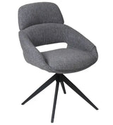 Drehbarer Esszimmer Stuhl Martin Mikrostoff in 4 Farben hellgrau beige taupe graugrün