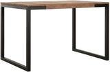 Table à manger en teck recyclé massif naturel 120 - 160 - 200 - 240 cm