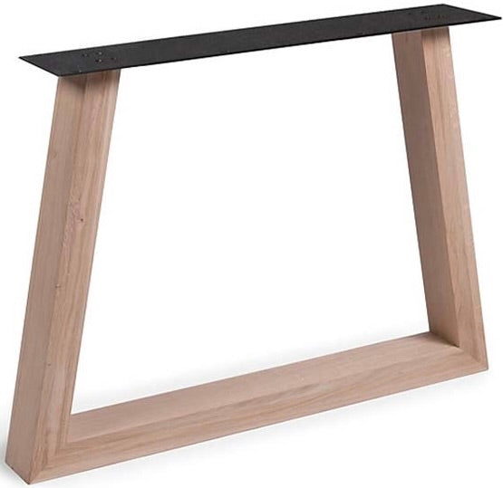Eiche Holz Esstisch Untergestell 8 Modelle X U A H Trapez Klostertisch diverse Tischbeine
