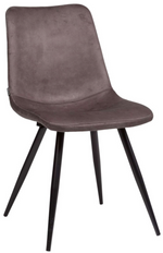 Lade das Bild in den Galerie-Viewer, Kunstleder Stuhl Spoty in 3 Farben Cognac-Braun Taupe Stahlgrau
