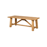 Table monastère Hugo en vieux chêne rustique 250 & 300 à 500 cm avec piètement en bois