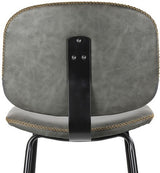 Tabouret de bar Bradley en similicuir, 2 coloris, qualité professionnelle