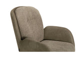Drehbarer Esszimmer Stuhl Longford Mikrostoff in 3 Farben Anthrazit Beige Grau