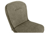 Drehbarer Esszimmer Stuhl Trafford hybrid Mikrostoff in 3 Farben Anthrazit Beige Grau