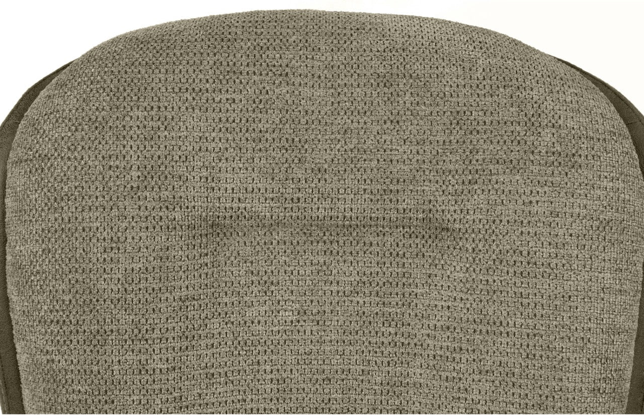 Drehbarer Esszimmer Stuhl Trafford hybrid Mikrostoff in 3 Farben Anthrazit Beige Grau