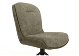 Drehbarer Esszimmer Stuhl Trafford hybrid Mikrostoff in 3 Farben Anthrazit Beige Grau