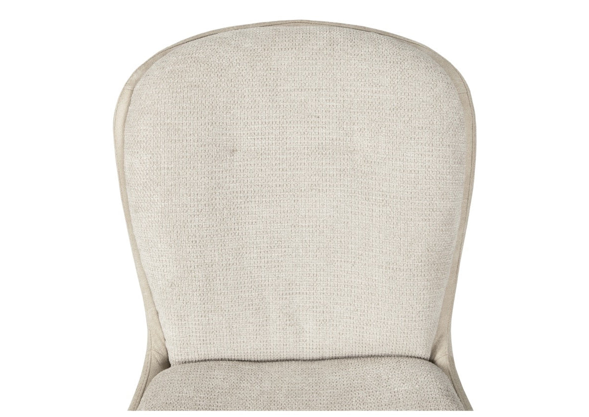 Drehbarer Esszimmer Stuhl Trafford hybrid Mikrostoff in 3 Farben Anthrazit Beige Grau