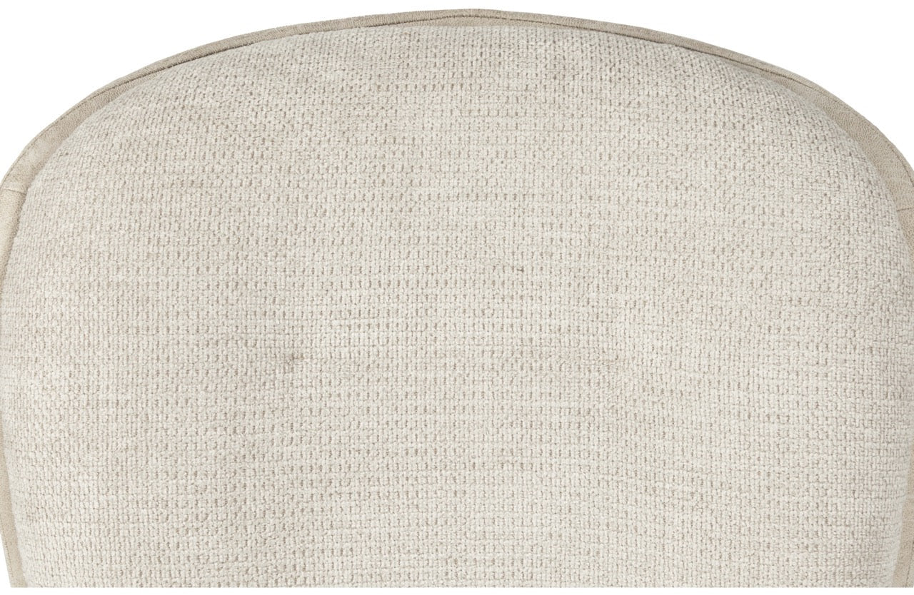 Drehbarer Esszimmer Stuhl Trafford hybrid Mikrostoff in 3 Farben Anthrazit Beige Grau