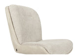 Drehbarer Esszimmer Stuhl Trafford hybrid Mikrostoff in 3 Farben Anthrazit Beige Grau