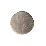Hocker rund Beige 60 cm Cremona 14
