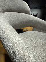 Drehbarer Esszimmer Stuhl Martin Mikrostoff in 4 Farben hellgrau beige taupe graugrün