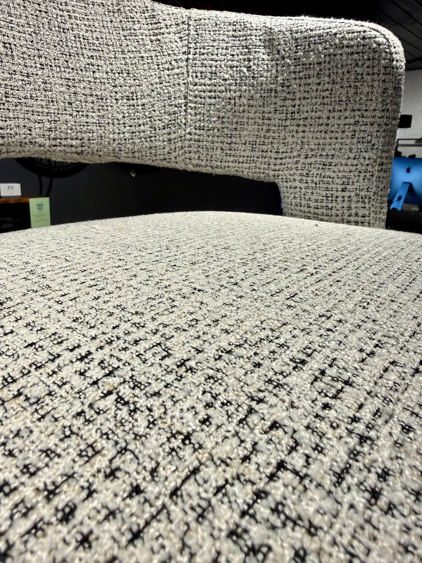 360 Grad Drehbarer Esszimmer Stuhl Brillant Webstoff in 3 Farben lichtgrau beige hellbraun